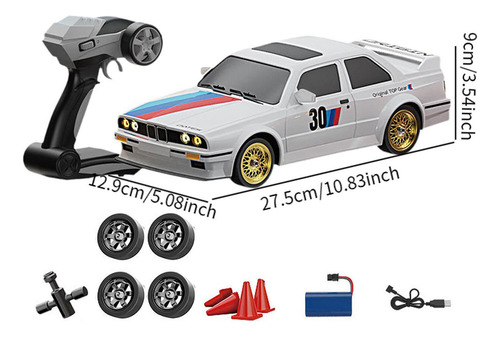 1/16 De Automóvil Rc Control Remoto Con Luces Led, Modelo