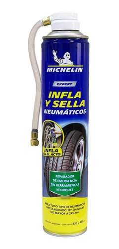 Infla Y Sella Neumaticos 490ml Michelin