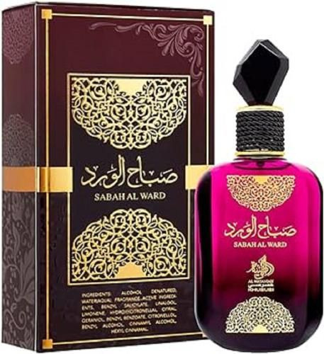 Perfume Árabe Feminino Al Wataniah Sabah Al Ward Eau 100ml