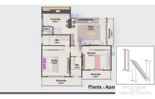Imagem 11 de 19 de Apartamento Bairro Recreio - Ap00007 - 69203297