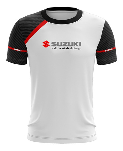 Imagem 4 de 7 de Kit 3 Camisetas Brk Motociclismo Suzuki Com Fpu 50+