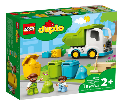 Camion Lego De Basura Reciclador