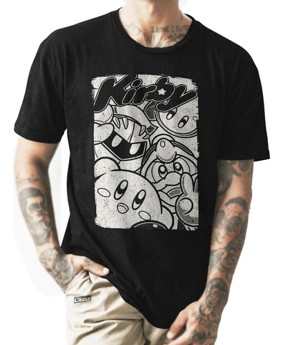 Playera Kirby / Chase / Negra