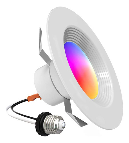 Foco Empotrable Wi-fi De 6.0 In.  Multicolor  Luz Empotrable