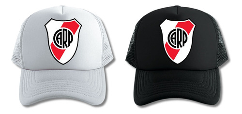 Pack Deluxe Gorra River Plate Trucker X 2