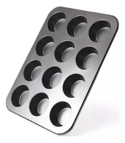 Molde Charola 12 Cupcakes / Muffins 35 X 26.4 X 3.3 Cm Color Verde