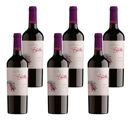 Vino Paula Malbec X 6u - Oferta