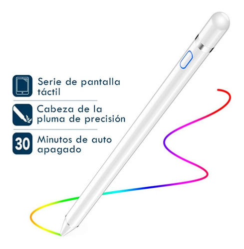 S Pen Stylus Universal Punta Fina Tablet Celular iPad Pc