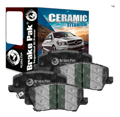 Pastillas De Frenos Marca Brake Pak Para Kia Rio R Hatchback