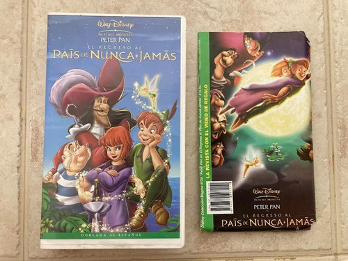 Vhs - Peter Pan: El Regreso Al País De Nunca Jamás (Usado)