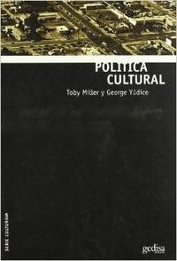 Libro Política Cultural