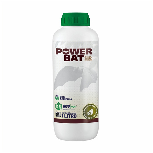 Power Bat Guano De Murcielago Botella Caja 12 Litros Br Agro