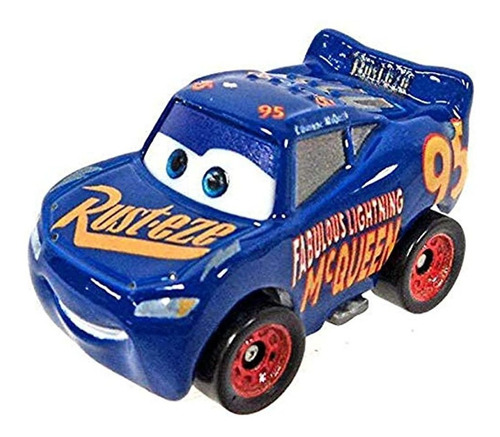 Disney Pixar Cars Fabulous Rayo Mcqueen Metal Mini Racers