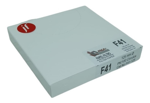 Papel Filtro Cuantitativo C/100 Fagalab F41-125