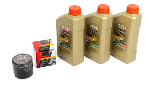 Kit Service Filtro Aceite + Power1 10w50 Suzuki Gsf600 00-04