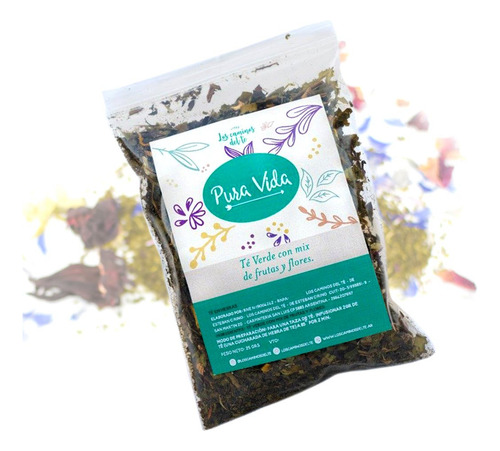 Blend De Té Verde - Pura Vida - Bolsita 25gr