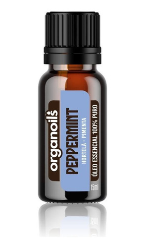 Óleos Essenciais 100% Puro Peppermint 15 Ml Cada