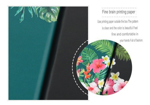 Imagen 5 de 6 de Una Caja De Regalo Para Joyas Color Verde Floral 7x9cm