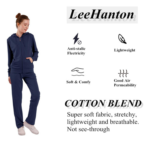 Conjunto Deportivo Mujer Sudadera Y Pantalón 2 Piezas