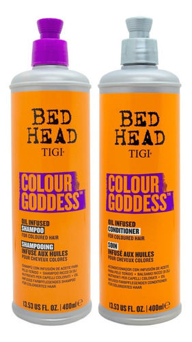 Tigi Colour Goddess Shampoo + Acondicionador Teñidos 400ml