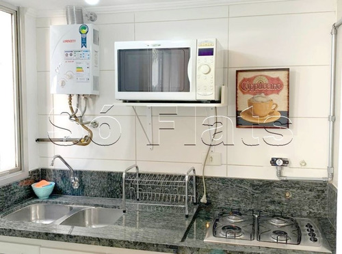 Imagem 8 de 15 de Apartamento Duplex Com Serviço De Lavanderia 1 Dorm 50m². - Sf32198