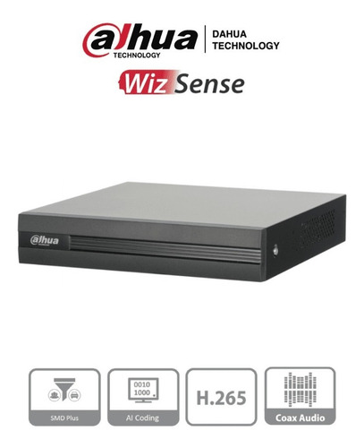 Dahua Xvr1b04h-i Dvr 4 Canales 5mp Lite Wizsense Cooper-i