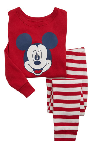 Pijama Gap- Disney De Mickey Mouse -algodón-original De Usa 