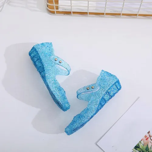 Sandalias Para Niños Crystal Hollow Out Zapatos De Color Car