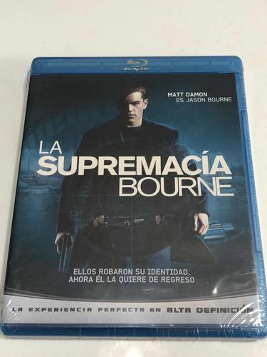 Blu Ray La Supremacía De Bourne Nueva Original