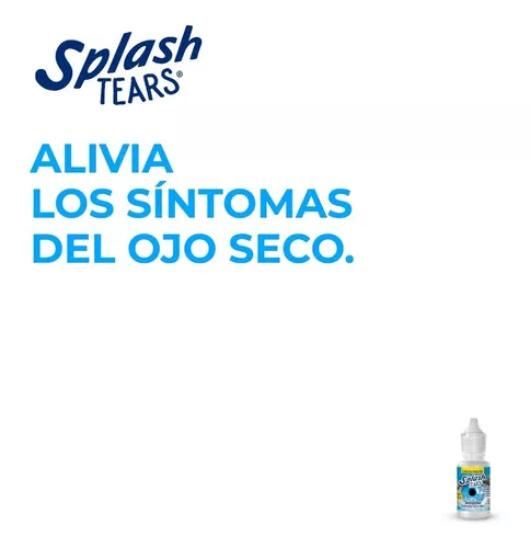 Splash Tears 15ml Lagrima Artificial Del Ojo Seco 2 Pack