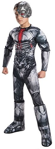 Traje De Rubie Liga De La Justicia Deluxe Cyborg, Pequeño, M