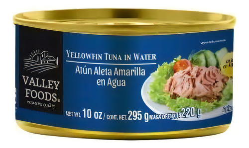 Atún En Agua Valley Foods 295 Gr