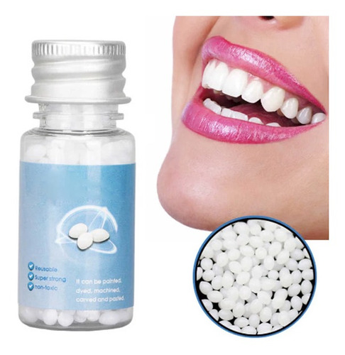Teeth Spaces Adesivo Para Dentes Falsos Cola Sólida