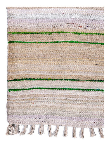 Alfombra Kilim Estilo Bohemio Rayado 310 X 250 Cm Mihran