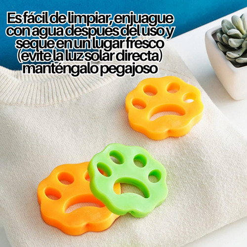 Removedor Pelusa Pelos Mascota Para Lavadora Reutilizable F Color A Escoger