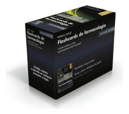  Rang Y Dale Flashcards De Farmacología 2 Ed. ¡original!