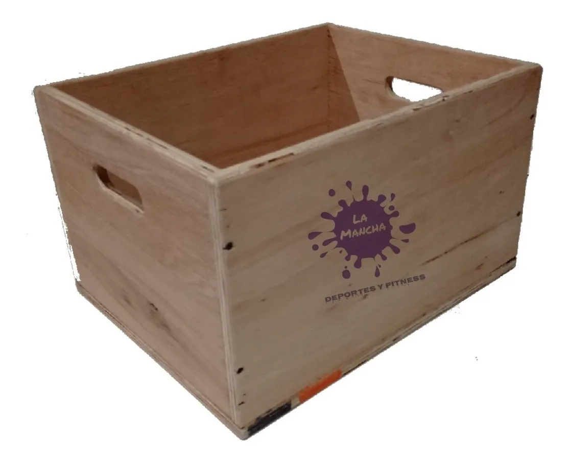 Cajón Multifuncional Crossfit 30x40x50 Step Barras Paralelas