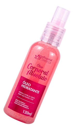 Imagem 1 de 6 de Óleo Hidratante Corporal Absoluto Profissional Beleza 120ml