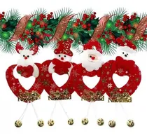 Comprar Adornos Navideños Para Arbol Navidad Muñecos Colgantes 8pzs