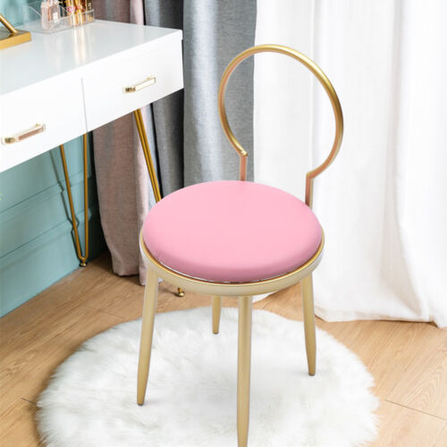 Vanity Stool Chair Seat With Back Bathroom Decor Dressin Wss
