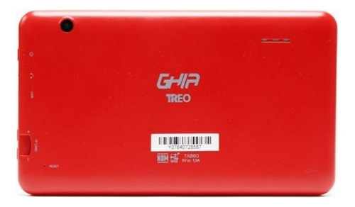 Tablet Ghia Treo Notghia-245 Rojo/ 7"/android Go 8.1 Color Rojo