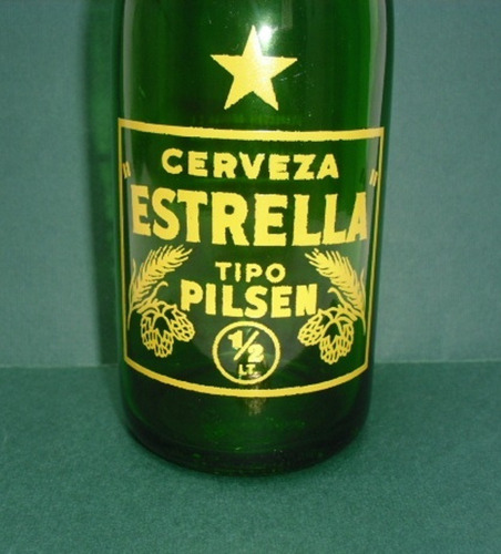 Imagen 1 de 5 de Botella Estrella De Aragua De 1951 Antigua De Coleccion