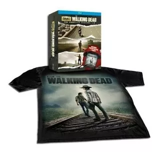 Blu Ray The Walking Dead Season 1-3 Incluye Remera 11 Disc