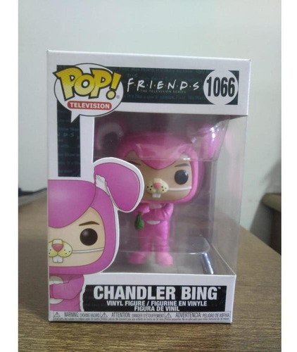Pop Funko Chandler Bing - Friends Coelho Rosa #1066 Original