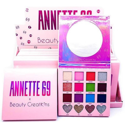 Paleta Annette 69 Beauty Creations Original 100%