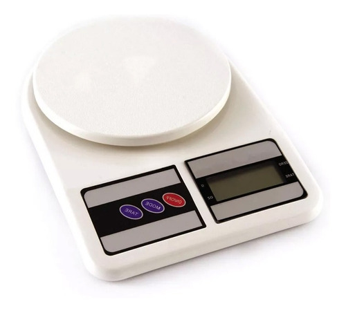 Balança Cozinha Digital 1 Grama A 10kg Dieta, Fitness Capacidade máxima 10 kg Cor Branca