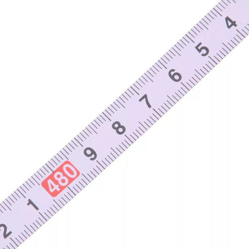 4 5m/5.5yd Adhesive Backed Steel Tape Measure