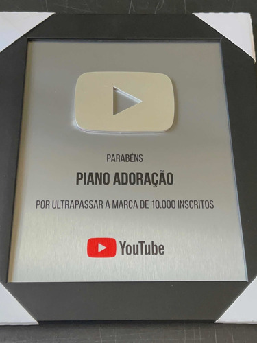 Imagem 6 de 7 de Placa Youtube
