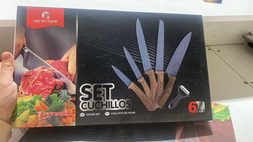 Set De Cuchillos 6 Piezas