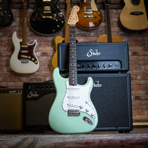 Fender Custom Shop Strato 60 Reissue Nos Surf Green Guitarra (Usado)